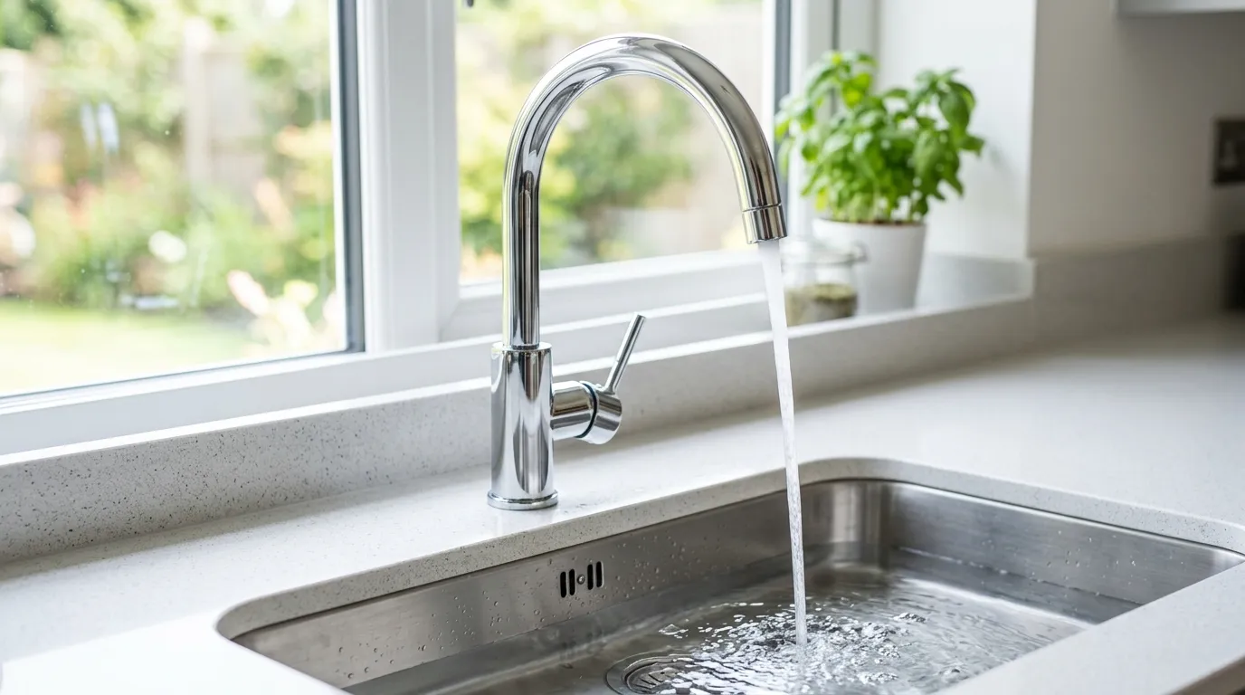 Local Plumbing Master Pros same day plumber fixing a faucet in Hillsboro, MD